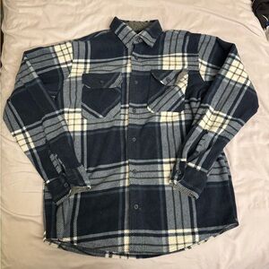 Wrangler Blue Plaid Top